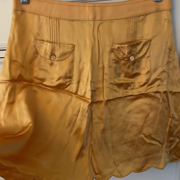 See by Chloe Scallop Skirt. Size 4. Marigold - Picture 2 of 4